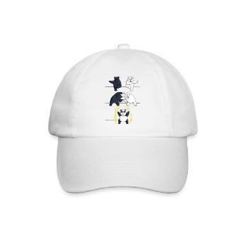 Ultimate Fusion - Baseballkappe - Weiß/Weiß - Vorne