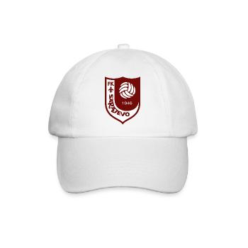 FK Sarajevo - Baseballkappe - Weiß/Weiß - Vorne