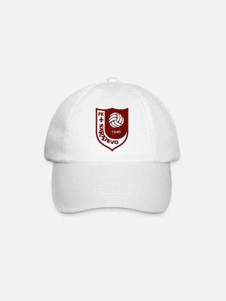 FK Sarajevo - Baseballkappe - Weiß/Weiß