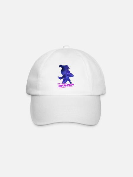Star Platinum Outrun - Baseballkappe - Weiß/Weiß
