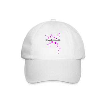 Bewundern erlaubt Märchen Prinzessin wunderbar Fee - Baseballkappe - Weiß/Weiß - Vorne