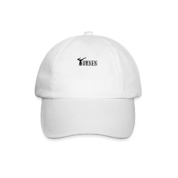 Turnen Turnerin gymnastik bodenturnen fitness - Baseballkappe - Weiß/Weiß - Vorne