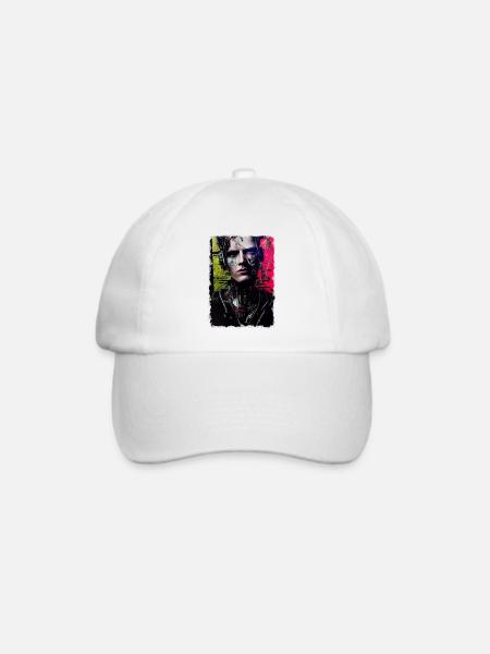 Futurepunk - Baseballkappe - Weiß/Weiß