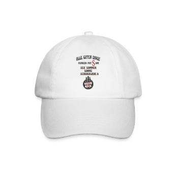 Alle Guten Dinge fangen mit S an - Baseballkappe - Weiß/Weiß - Vorne