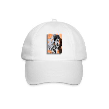 Fashion Girl - Baseballkappe - Weiß/Weiß - Vorne