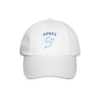 Apres Ski - Baseballkappe - Weiß/Weiß - Vorne