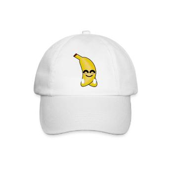 Funny Banana - Baseballkappe - Weiß/Weiß - Vorne