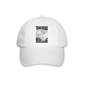Mountainbike T-Shirt Trailhead Heidelberg - Baseballkappe - Weiß/Weiß - Vorne