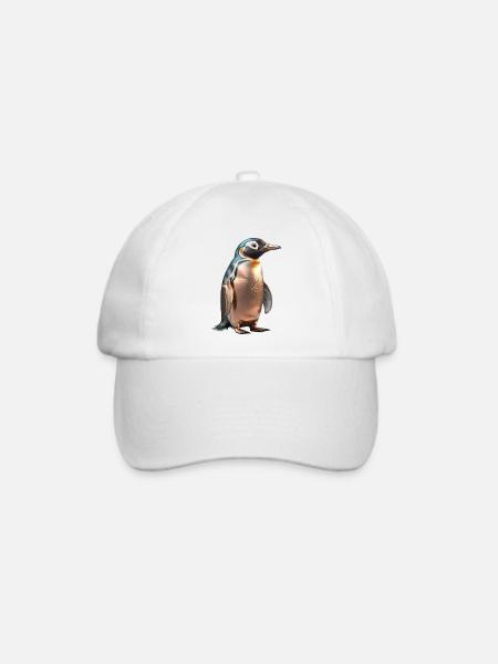 The Bronze Penguin - Baseballkappe - Weiß/Weiß