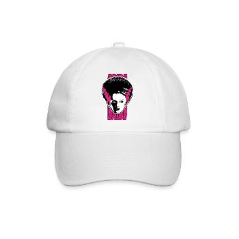 Universal Monsters Frankenstein`s Braut Pink - Baseballkappe - Weiß/Weiß - Vorne