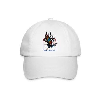 Herrscher der Lüfte - Baseballkappe - Weiß/Weiß - Vorne