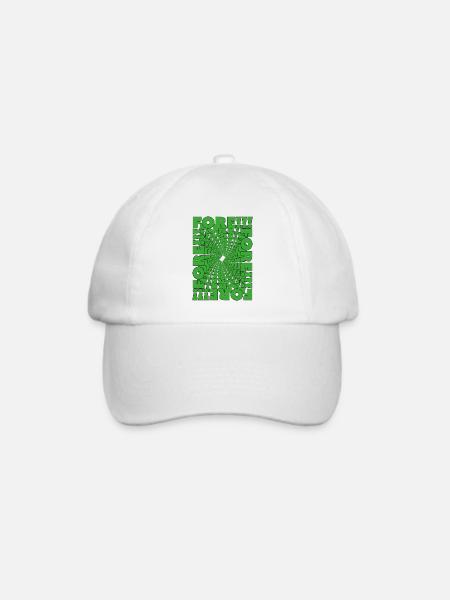 Fore! Golfen mit Stil - Baseballkappe - Weiß/Weiß