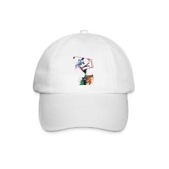 Golfspieler Sport #golf #sport - Baseballkappe - Weiß/Weiß - Vorne