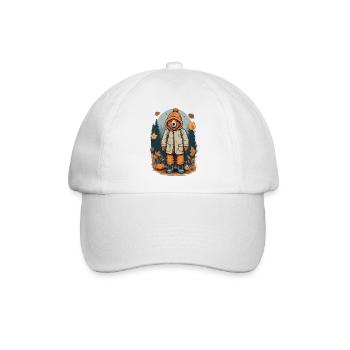 Süßer Bär - Baseballkappe - Weiß/Weiß - Vorne