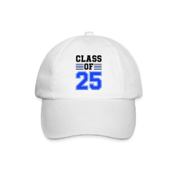 class of 25 - Baseballkappe - Weiß/Weiß - Vorne