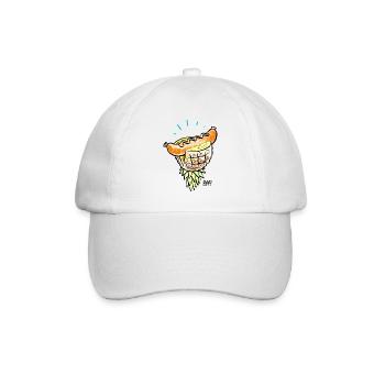 tropical wurst - Baseballkappe - Weiß/Weiß - Vorne