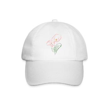 CALLA SoftPink - Baseballkappe - Weiß/Weiß - Vorne