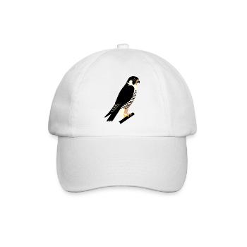 Wanderfalke - Baseballkappe - Weiß/Weiß - Vorne