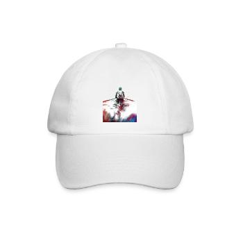 Kajaksport Kunst#Kajakfahren - Baseballkappe - Weiß/Weiß - Vorne