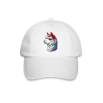 Alpaka - Baseballkappe - Weiß/Weiß - Vorne