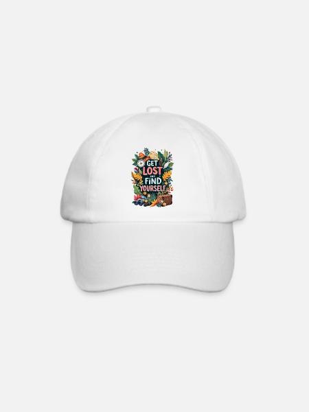 Hau ab - Baseballkappe - Weiß/Weiß