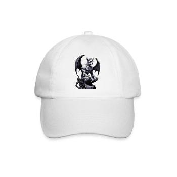 Gargoyle - Baseballkappe - Weiß/Weiß - Vorne