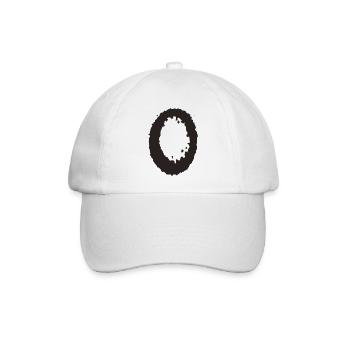 O - Baseballkappe - Weiß/Weiß - Vorne