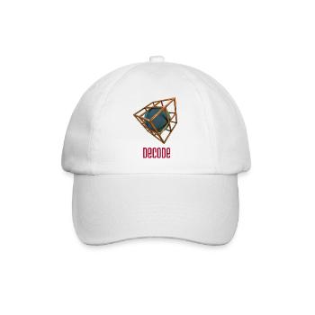 Drucke für Musikliebhaber, Musik, trendy - Baseballkappe - Weiß/Weiß - Vorne