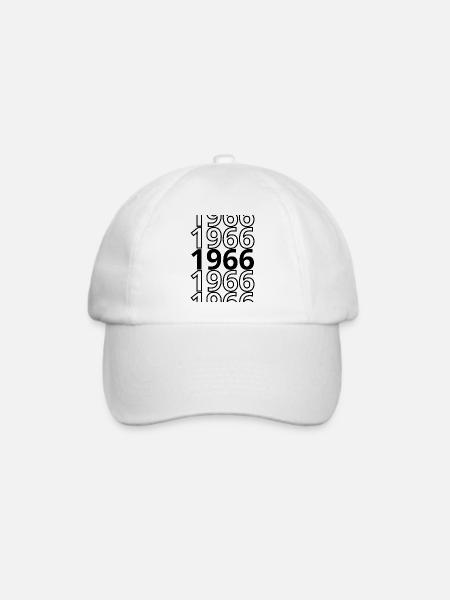 1966 1966 1966 - Baseballkappe - Weiß/Weiß