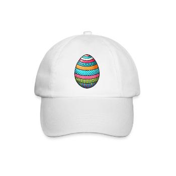 ei osterei - Baseballkappe - Weiß/Weiß - Vorne