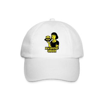New Graphic Order #1 - Baseballkappe - Weiß/Weiß - Vorne