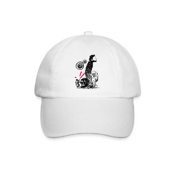 DER REISENDE - Baseballkappe - Weiß/Weiß - Vorne