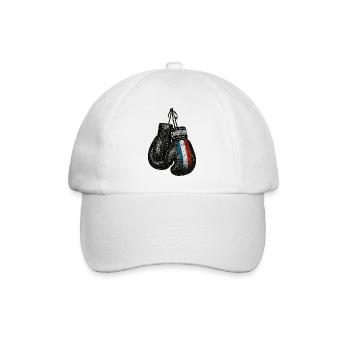 France Patriote - Boxhandschuhe - Baseballkappe - Weiß/Weiß - Vorne