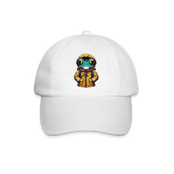 Urban Frog - Baseballkappe - Weiß/Weiß - Vorne