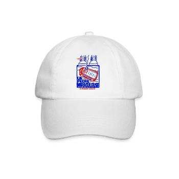 Pêche Miraculeuse Retro - Baseballkappe - Weiß/Weiß - Vorne