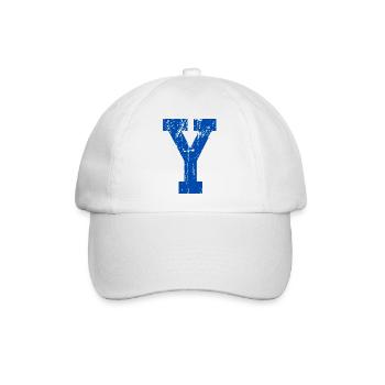 Letter y Retro Sport - Baseballkappe - Weiß/Weiß - Vorne