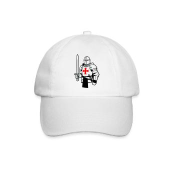 Ritter - Baseballkappe - Weiß/Weiß - Vorne