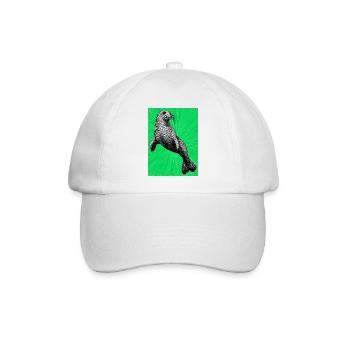 Siegel - Baseballkappe - Weiß/Weiß - Vorne