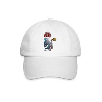 Fleischwerwolf - Baseballkappe - Weiß/Weiß - Vorne
