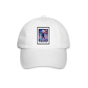 Wir besitzen die Nacht - Baseballkappe - Weiß/Weiß - Vorne