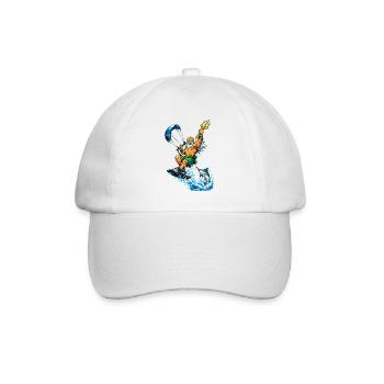 Neptun einmal Sportlich - Baseballkappe - Weiß/Weiß - Vorne