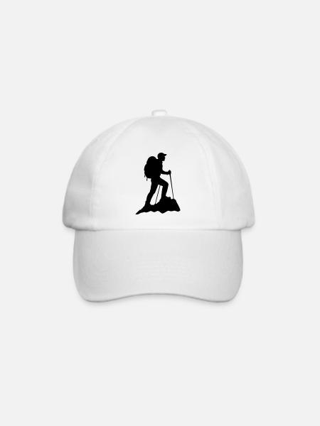 Wandern Hicking - Baseballkappe - Weiß/Weiß