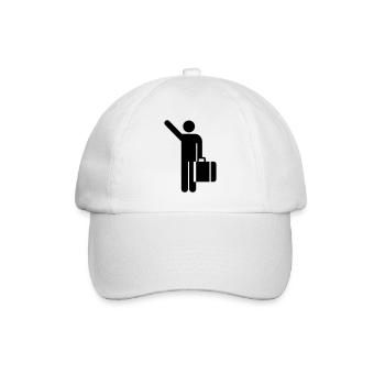 Hailing Kabine Person - Baseballkappe - Weiß/Weiß - Vorne