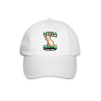 Cockapoo - Baseballkappe - Weiß/Weiß - Vorne
