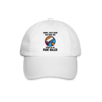 Hausmaler Wandmalerei Innenarchitekt - Baseballkappe - Weiß/Weiß - Vorne