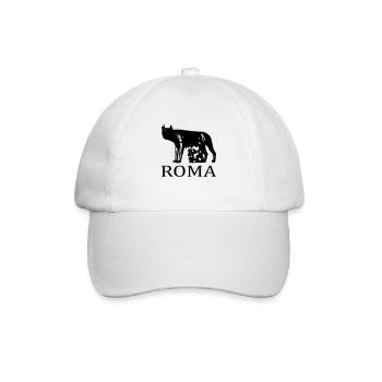 Roma - Baseballkappe - Weiß/Weiß - Vorne