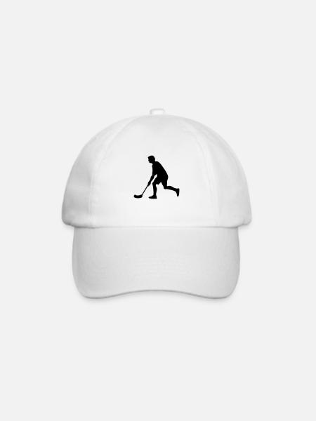 Floorball - Baseballkappe - Weiß/Weiß
