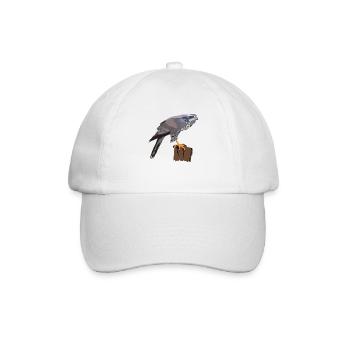 Habicht - Baseballkappe - Weiß/Weiß - Vorne