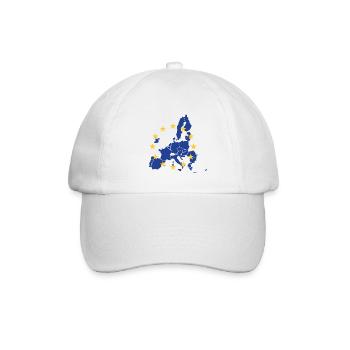 Europa - Baseballkappe - Weiß/Weiß - Vorne