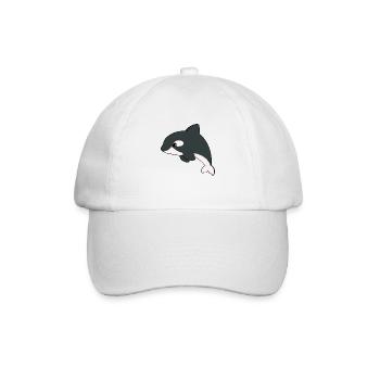 Orca - Baseballkappe - Weiß/Weiß - Vorne